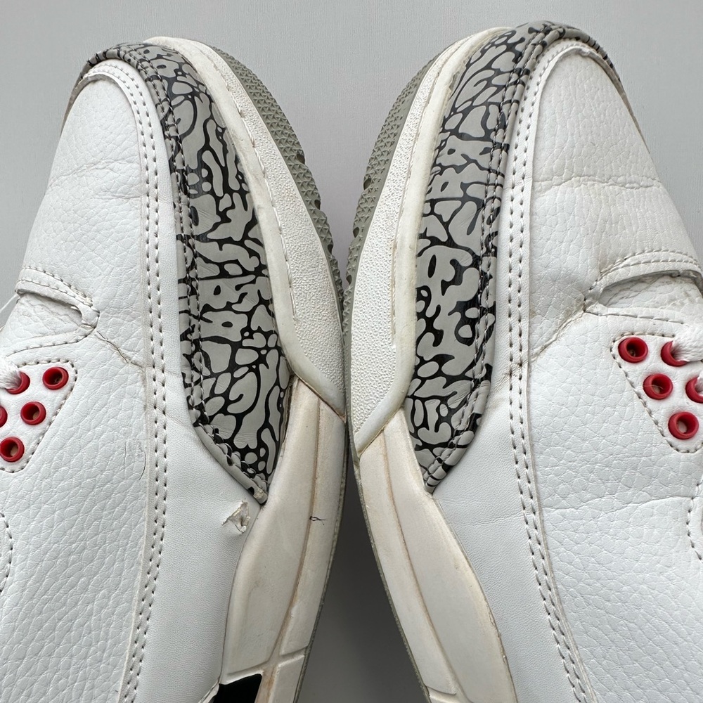 Nike Air Jordan 3 Retro White Cement Reimagined Men's Shoes Size 12 - Picture 5 of 10